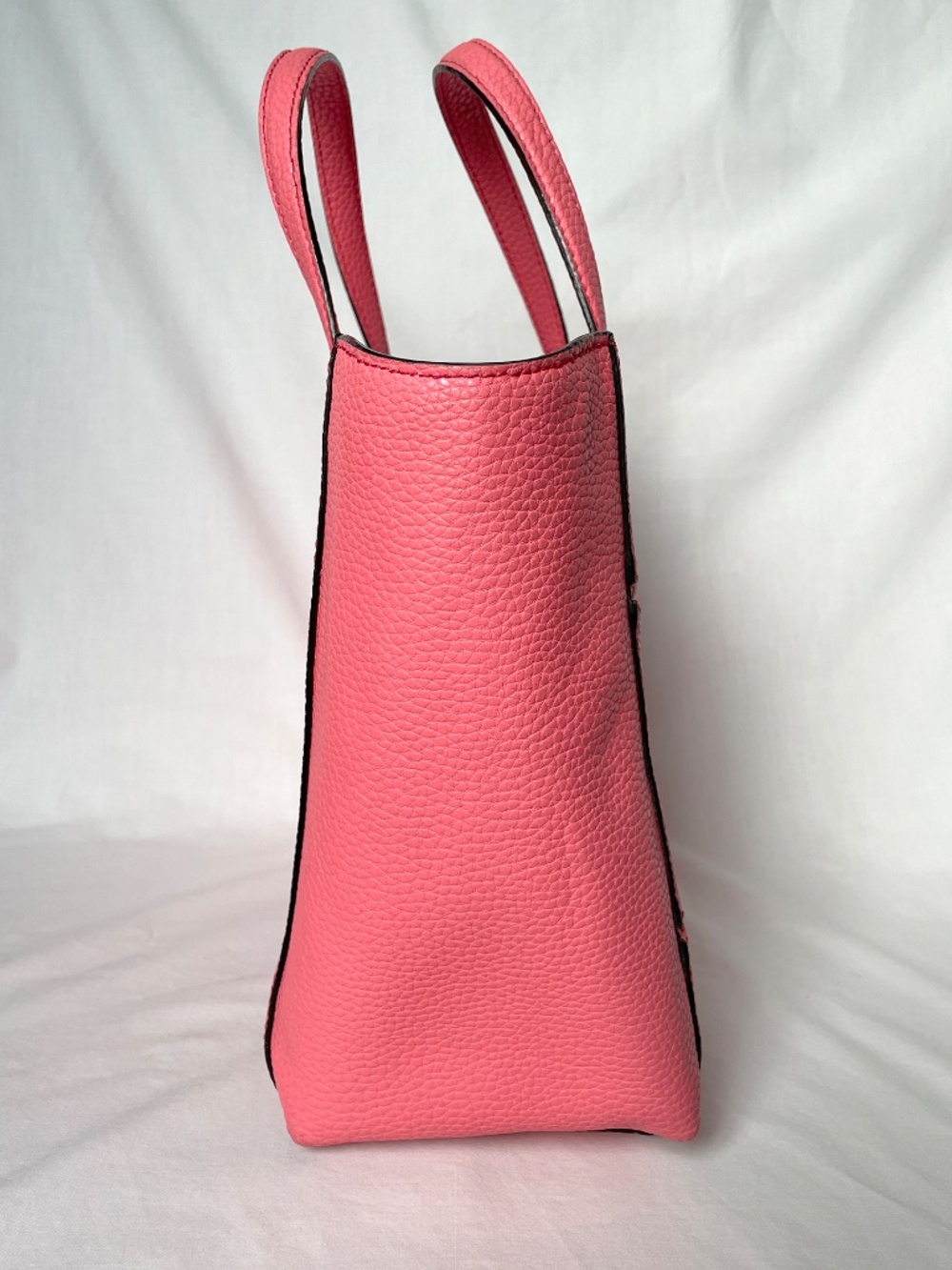 Kate Spade Pink Leather Tote Bow 12” - Picture 3 of 14